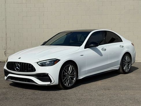 Used 2023 Mercedes-Benz C 43 AMG 4MATIC Sedan w/ Digital Light Package image 1