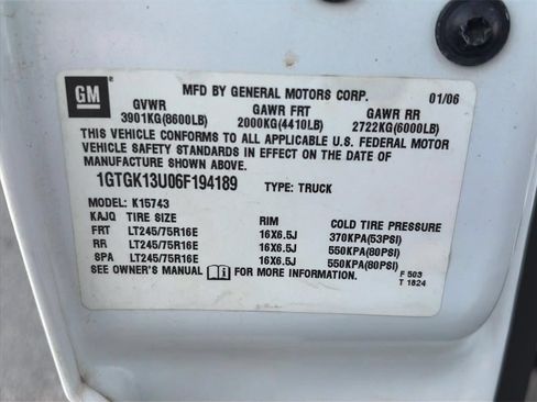 Used 2006 GMC Sierra 1500 SLE AWD/4WD image 30