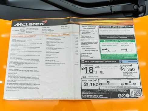 Used 2014 McLaren MP4-12C Spider RWD image 31