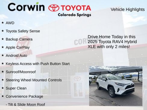 Used 2025 Toyota RAV4 XLE image 7