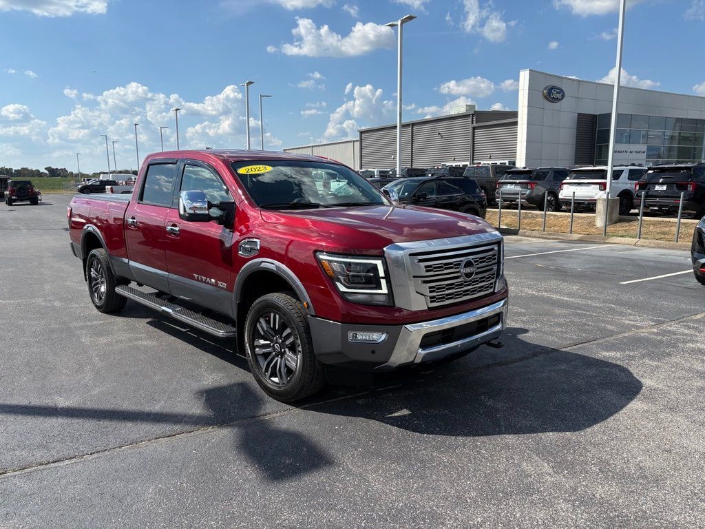 Used 2023 Nissan Titan Platinum Reserve AWD/4WD image 2