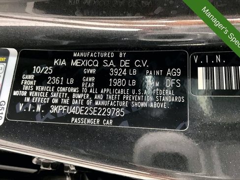 Used 2025 Kia K4 EX FWD image 40
