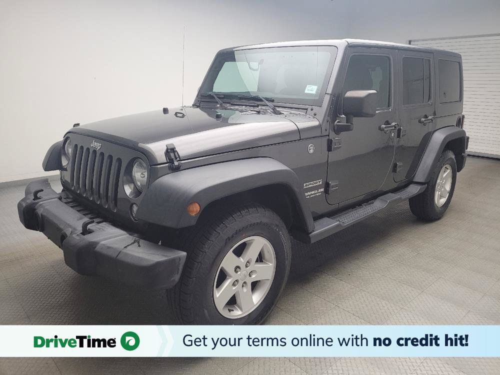 Used 2017 Jeep Wrangler Unlimited Sport w/ Quick Order Package 24S AWD/4WD image 1