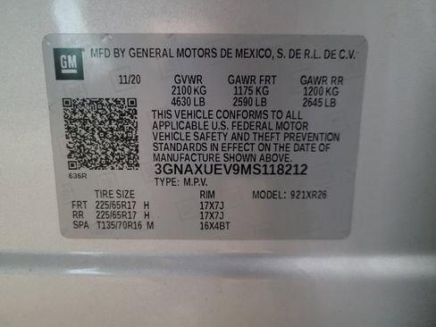 Used 2021 Chevrolet Equinox LT image 33