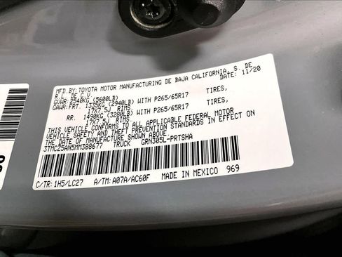 Certified 2021 Toyota Tacoma TRD Sport w/ TRD Premium Sport Package image 34