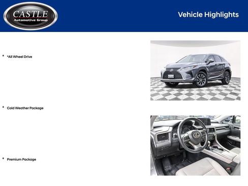 Used 2020 Lexus RX 350 AWD w/ Premium Package image 4