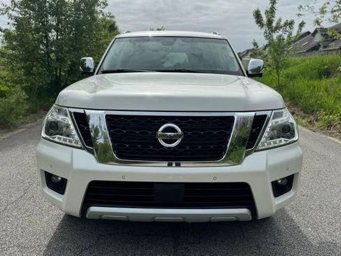 Used 2017 Nissan Armada Platinum w/ Captain Seat Package AWD/4WD image 3