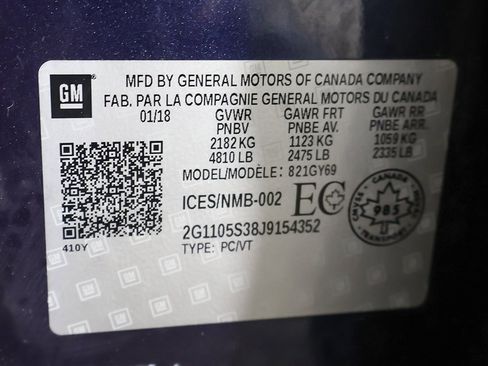 Used 2018 Chevrolet Impala LT image 47