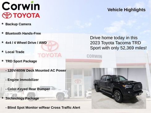 Used 2023 Toyota Tacoma TRD Sport image 6