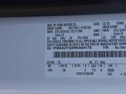 Used 2024 Ford Transit 350 XLT image 21