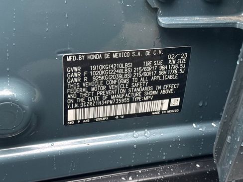 Certified 2023 Honda HR-V LX image 28