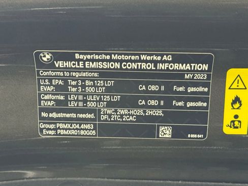 Used 2023 BMW X6 M50i w/ Executive Package image 51