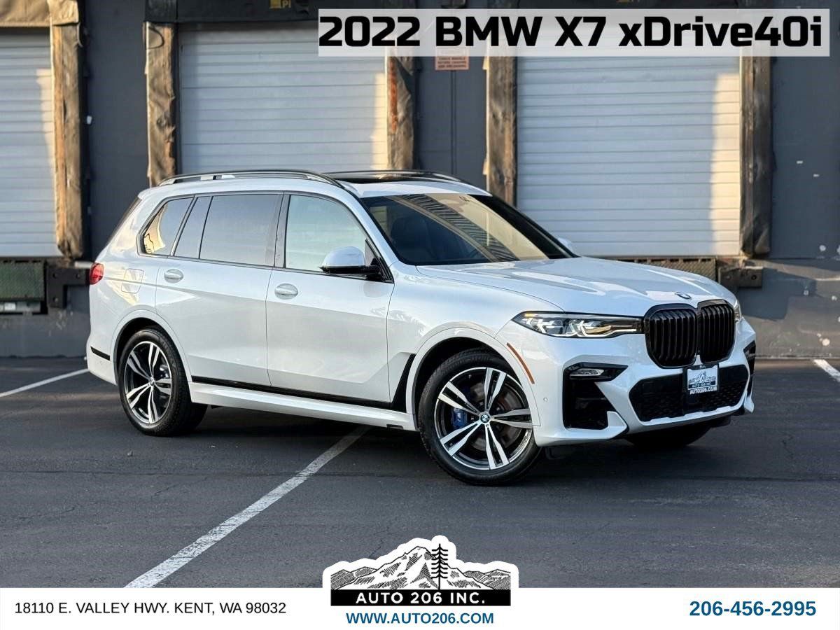 Used 2022 BMW X7 xDrive40i w/ Premium Excellence Package AWD/4WD image 1