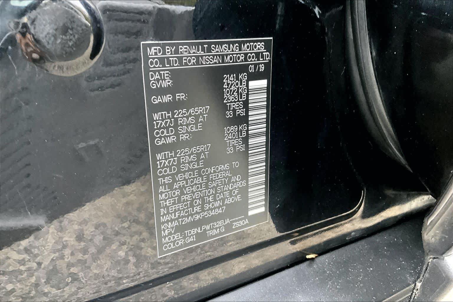 Used 2019 Nissan Rogue S AWD/4WD image 33