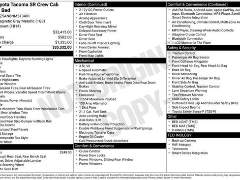 Used 2022 Toyota Tacoma SR image 62