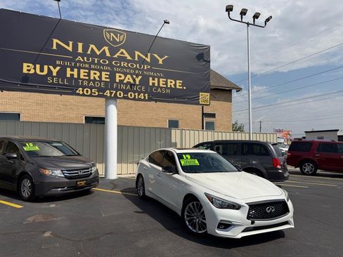 Used 2019 INFINITI Q50 Luxe w/ Essential Package (3.0T Luxe) RWD image 46