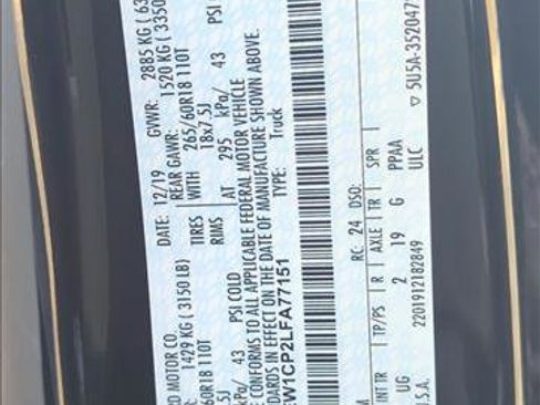 Used 2020 Ford F150 XLT w/ Equipment Group 302A Luxury image 29