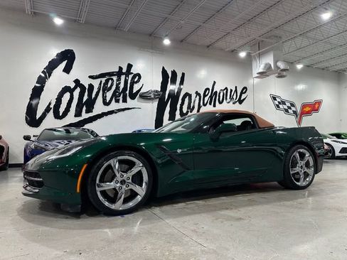 Used 2014 Chevrolet Corvette Stingray Convertible w/ 3LT Preferred Equipment Group RWD image 1