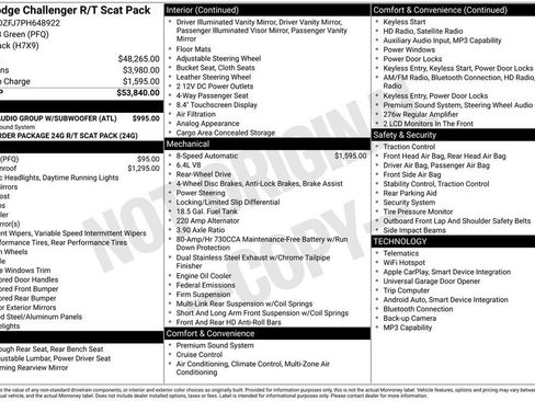 Used 2023 Dodge Challenger R/T Scat Pack RWD image 9