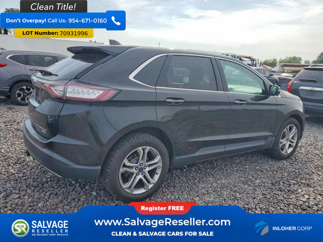 Used 2015 Ford Edge Titanium w/ Equipment Group 301A AWD/4WD image 4