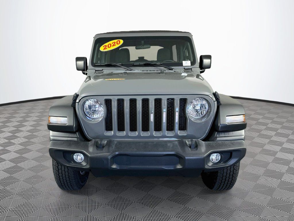 Certified 2020 Jeep Wrangler Unlimited Sport S AWD/4WD image 4