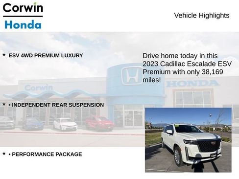 Used 2023 Cadillac Escalade ESV Premium Luxury AWD/4WD image 6