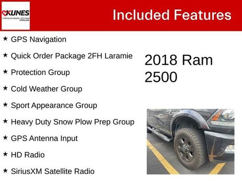 Used 2018 RAM 2500 Laramie w/ Sport Appearance Group AWD/4WD image 5