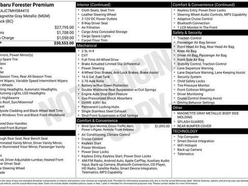 Used 2021 Subaru Forester Premium image 3