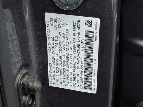 Certified 2018 Honda CR-V LX image 26