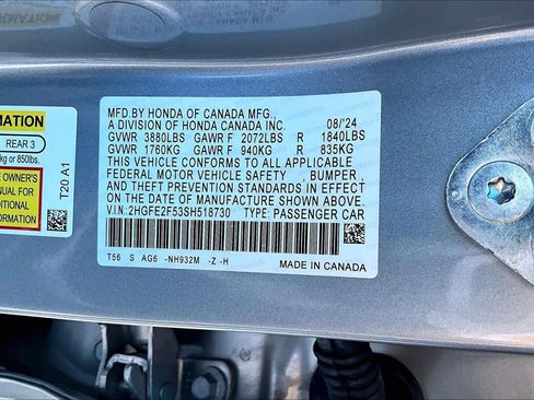 Used 2025 Honda Civic Sport image 34
