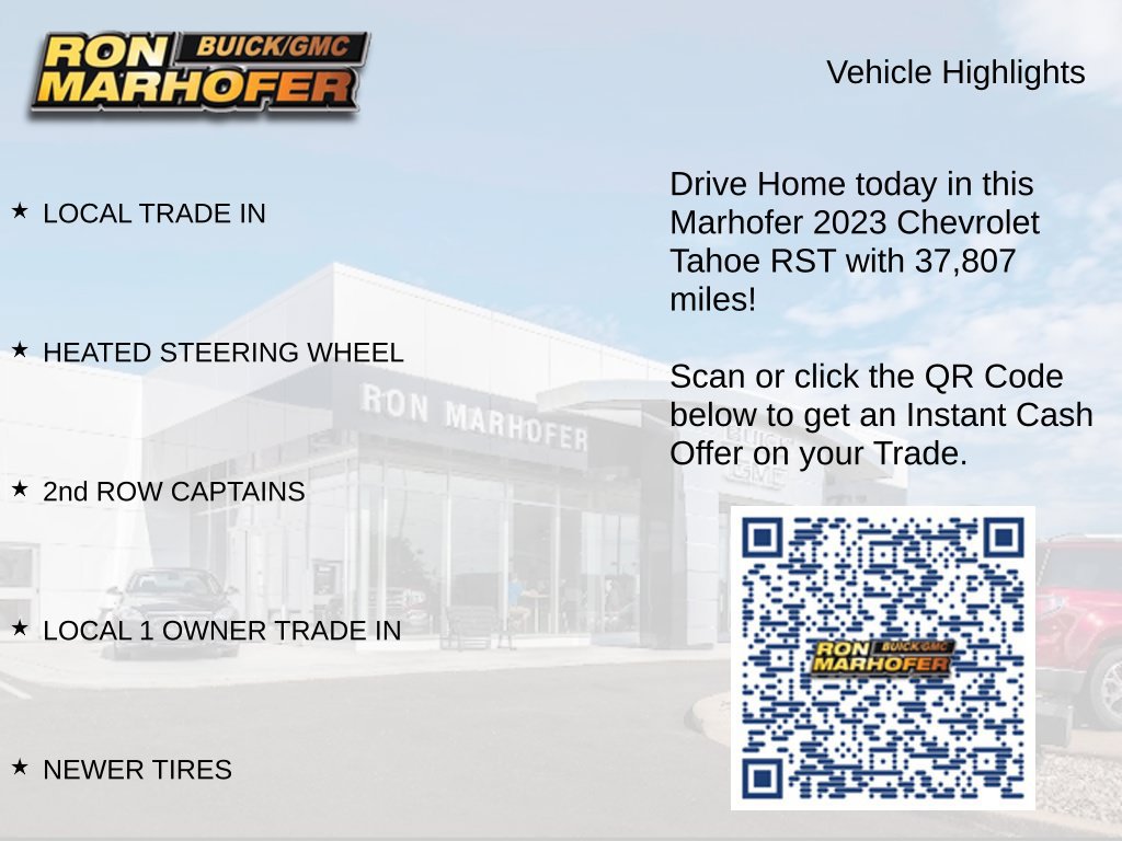 Used 2023 Chevrolet Tahoe RST w/ RST Performance Edition AWD/4WD image 15