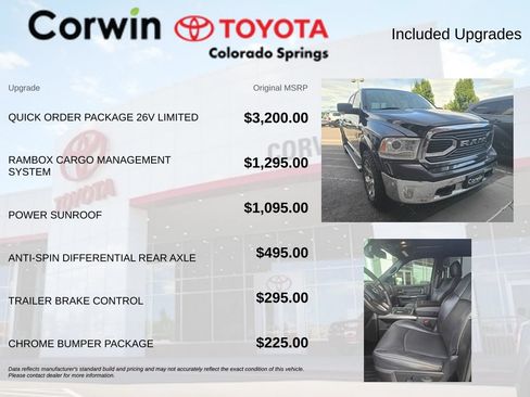 Used 2018 RAM 1500 Limited AWD/4WD image 8
