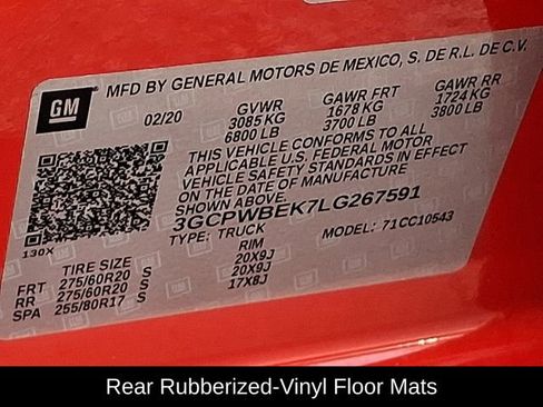 Used 2020 Chevrolet Silverado 1500 Custom w/ Custom Value Package image 35