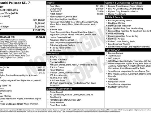 Used 2024 Hyundai Palisade SEL w/ Premium Package FWD image 4