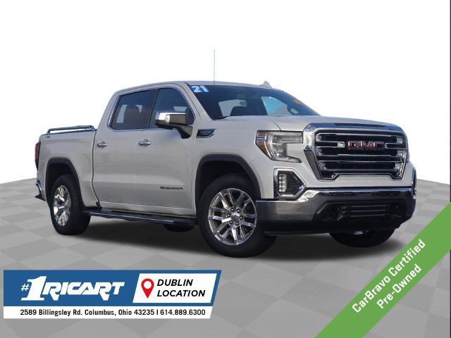 Certified 2021 GMC Sierra 1500 SLT w/ SLT Premium Package AWD/4WD image 1