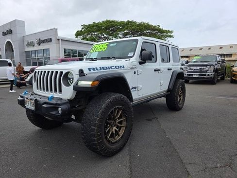 Used 2021 Jeep Wrangler Unlimited Rubicon 4xe w/ Cold Weather Group image 3
