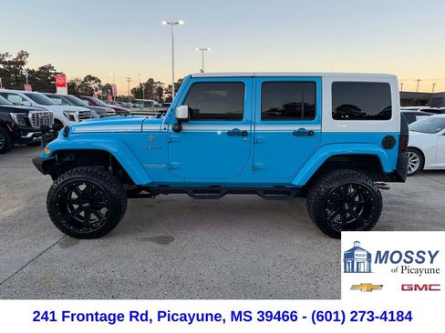 Used 2017 Jeep Wrangler Unlimited Sahara w/ Quick Order Package 24E Chief image 2
