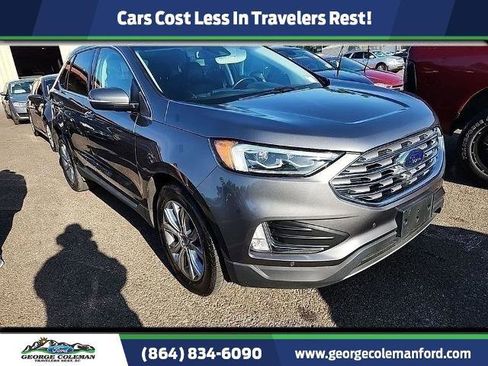 Certified 2022 Ford Edge Titanium w/ Equipment Group 301A AWD/4WD image 1