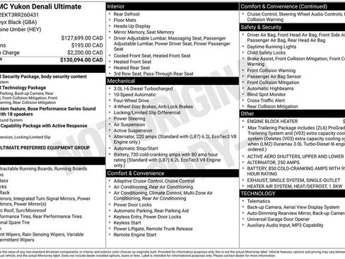 Used 2024 GMC Yukon Denali Ultimate AWD/4WD image 5