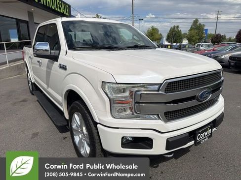 Used 2018 Ford F150 Platinum w/ Technology Package AWD/4WD image 3