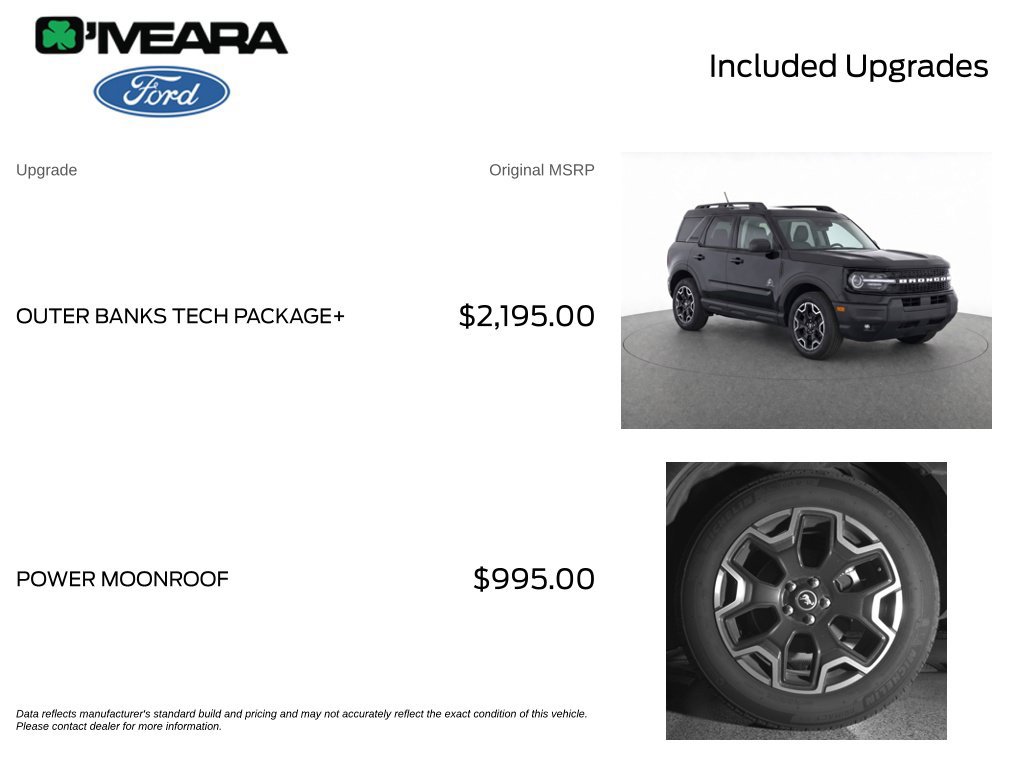 Used 2025 Ford Bronco Sport Outer Banks w/ Outer Banks Tech Package+ AWD/4WD image 4