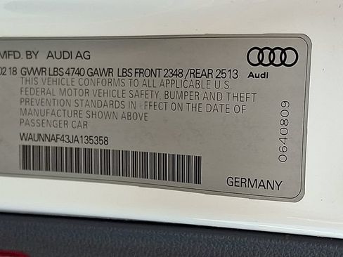 Used 2018 Audi A4 2.0T Premium w/ 18" Wheel Package AWD/4WD image 27