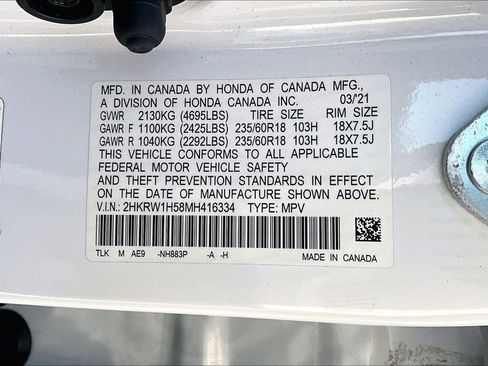 Used 2021 Honda CR-V EX image 19