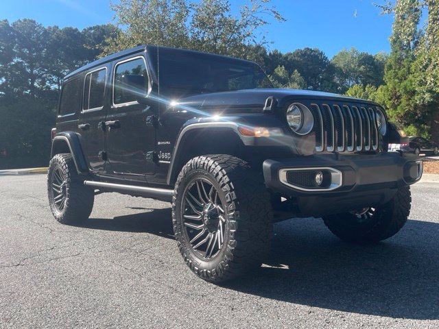 Used 2023 Jeep Wrangler Unlimited Sahara w/ Cold Weather Group AWD/4WD image 1
