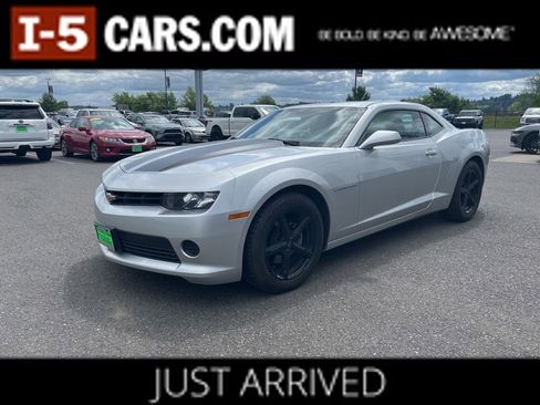 Used 2014 Chevrolet Camaro LS w/ Black Rally Stripe Package RWD image 1