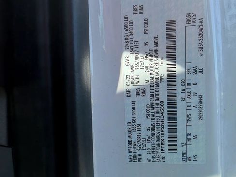Used 2022 Ford F150 XL w/ Equipment Group 101A High AWD/4WD image 33
