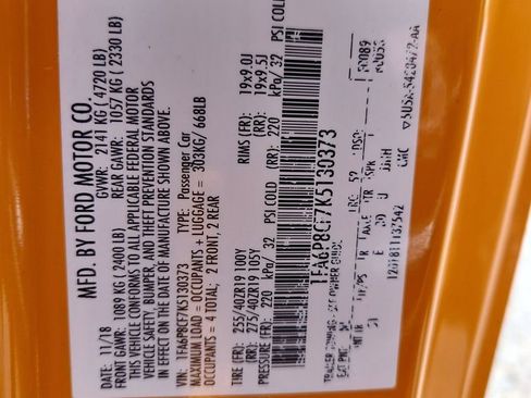 Used 2019 Ford Mustang GT Premium w/ GT Performance Package RWD image 18