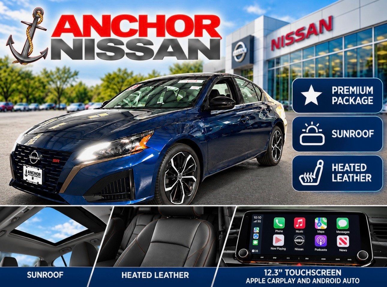 Used 2023 Nissan Altima 2.5 SR w/ SR Premium Package AWD/4WD image 1