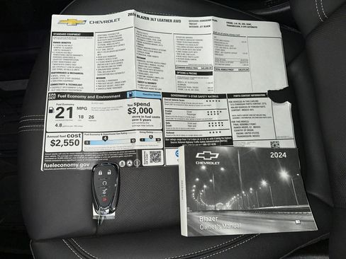 Certified 2024 Chevrolet Blazer LT w/ LPO, Floor Liner Package image 17