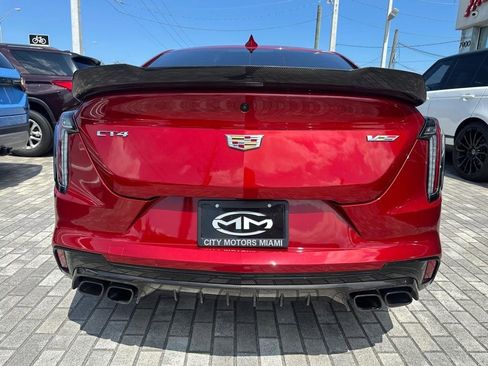 Used 2022 Cadillac CT4 V Blackwing w/ Carbon Fiber 1 Package RWD image 6